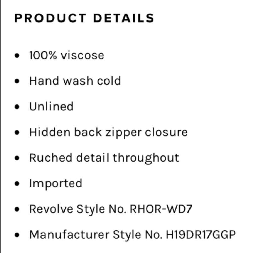 NWT rhode pia dress in cheetah - Picture 4 of 7